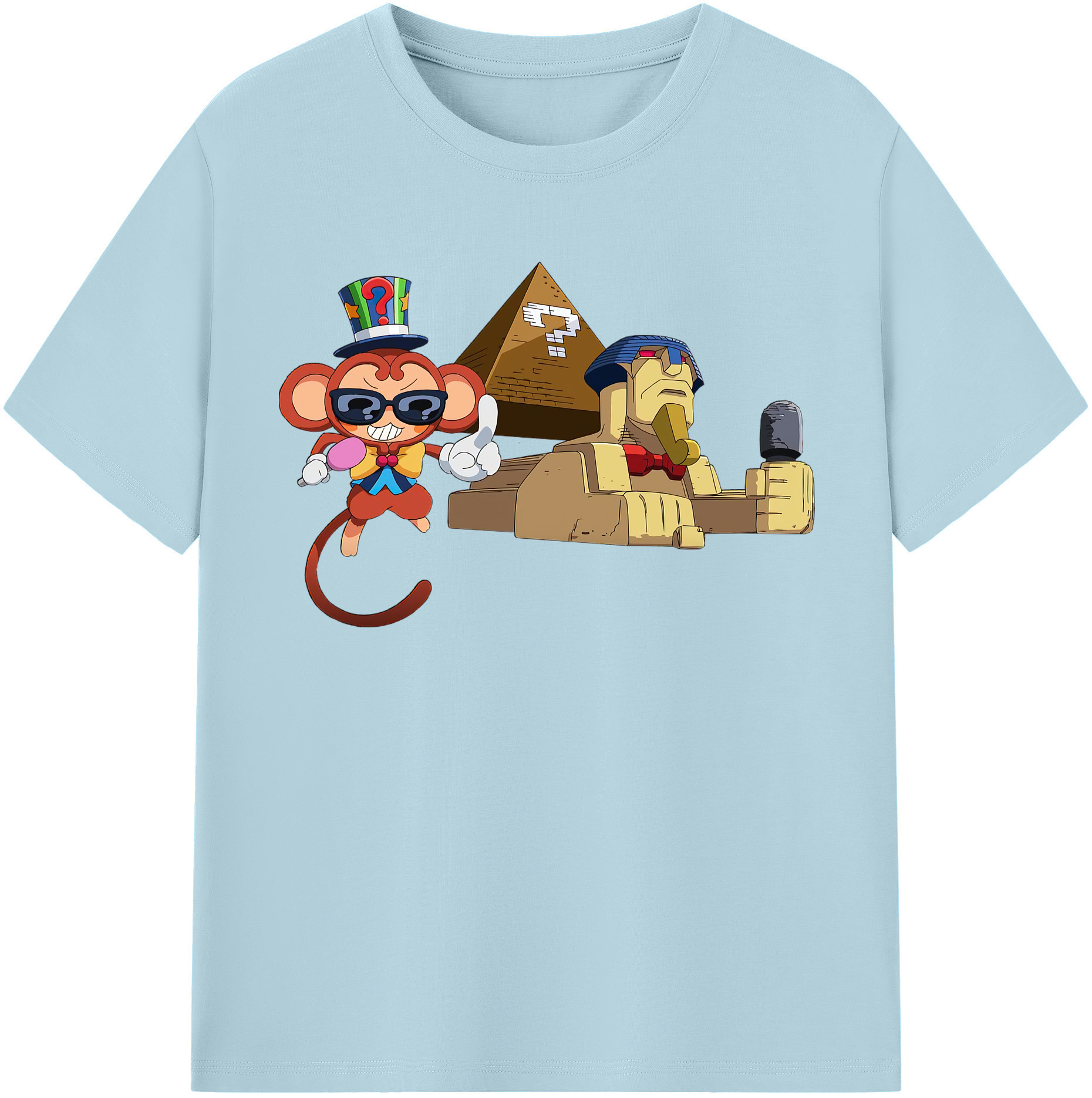 （画像用） 遊☆戯☆王 Yu-Gi-Oh! 綿100％半袖Tシャツ（フロントプリント）